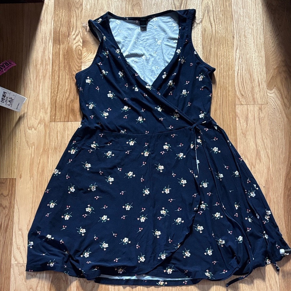 Floral Wrap Dress